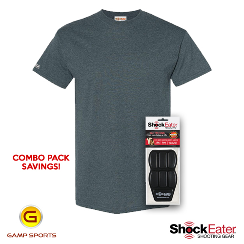 Mens-Shooting-Shirt-w-Shockeater-Recoil-Pad-Combo-DH50-50