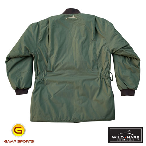 Wild-Hare-Cold-Weather-Coat-Olive-Back: Gamp Sports