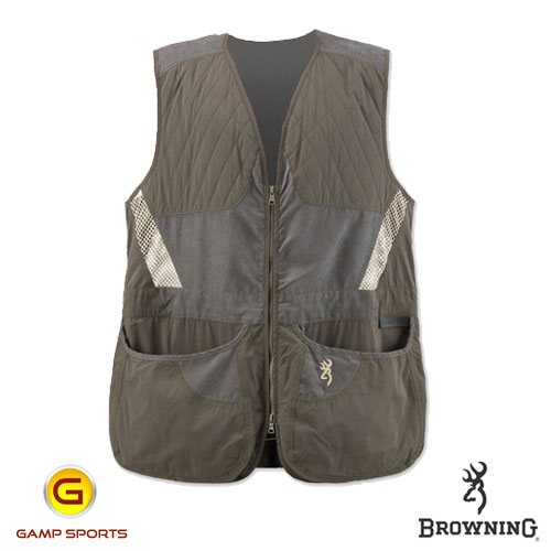 Shooting 30519198xx Details about   Browning Vest Elite Dark Brown Hunting 