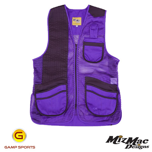 MizMac-Womens-Perfect-Fit-Mesh-Vest-Purple: Gamp Sports